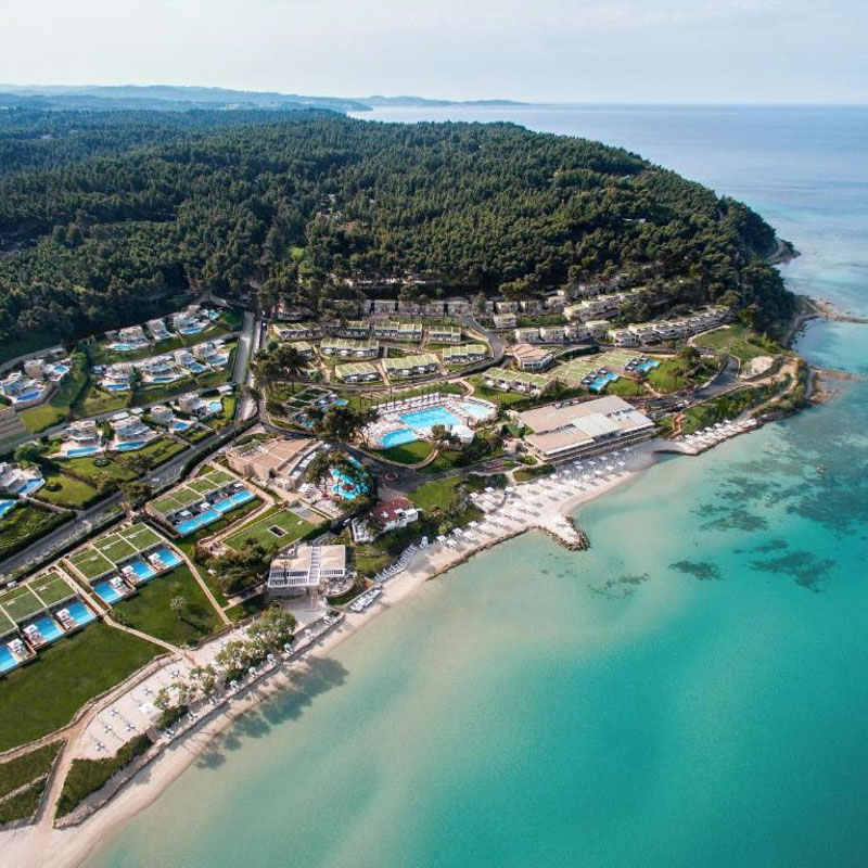 Sani Resort in Halkidiki, Greece