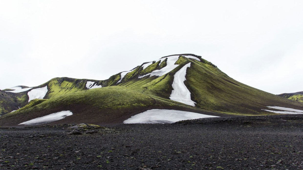 Black sand beach in Iceland